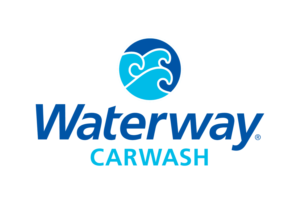 Waterway Carwash - A Better Way to Clean. logo